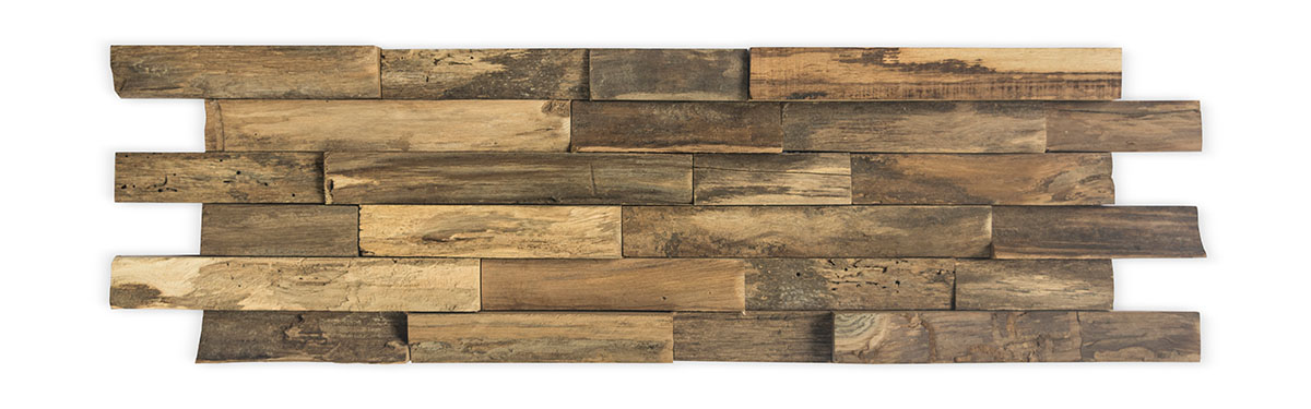Teak Skinwood Wall Panel