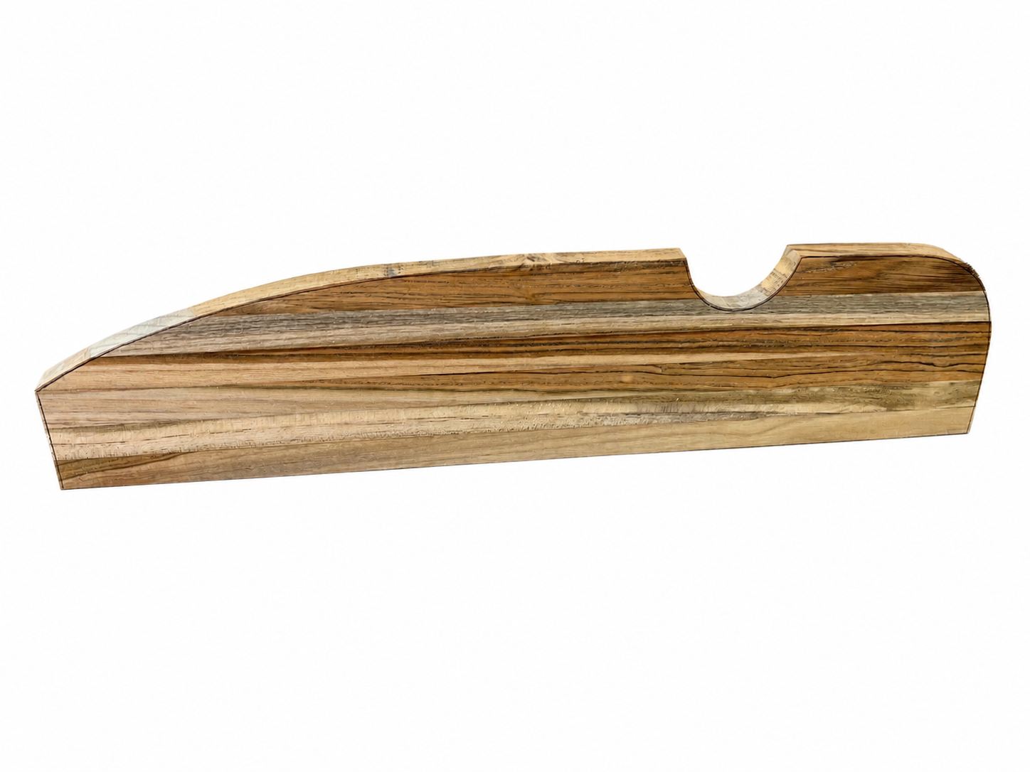 Raw teak body cut to shape